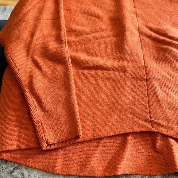 MILLCHIC orange cardigan size small - Picture 3 of 5